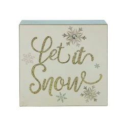 Best Sale 🎉 7" 🎄 Christmas Tabletop Block by Ashland® ⌛ -Ashland Sales 10700853 2