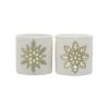 Promo ⌛ Assorted 3.5" Snowflake Candle Holder by Ashland® 😀 -Ashland Sales 10700861