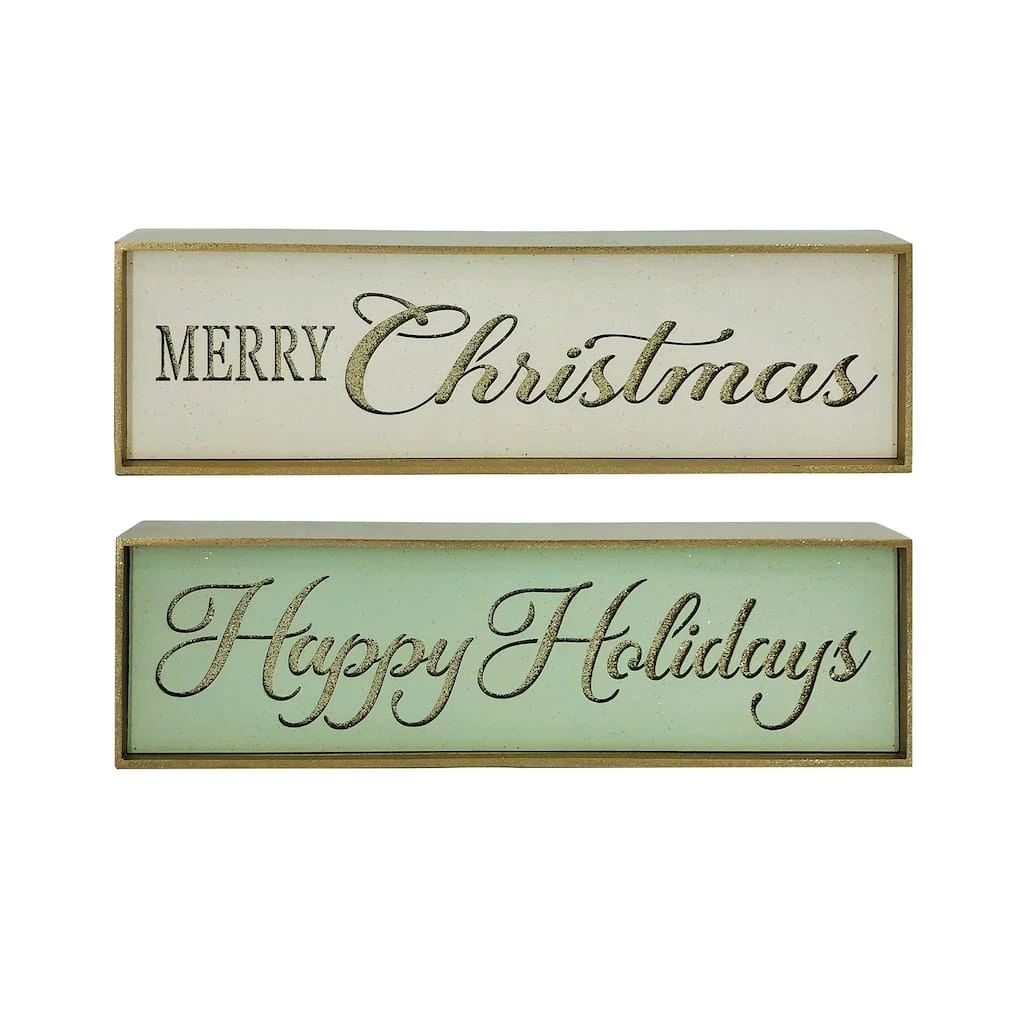 Flash Sale 😀 Assorted 18" Holiday Sentiment Tabletop Sign by Ashland® 🔔 3 Flash Sale 😀 Assorted 18" Holiday Sentiment Tabletop Sign by Ashland® 🔔
