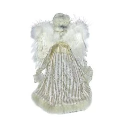 New 🧨 16" Angel in Silver & White Striped Robes by Ashland® 🥰 -Ashland Sales 10700864 3