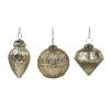 Discount 😀 Assorted 4" Gold Glass Ornament by Ashland® 🎉 -Ashland Sales 10700871 1