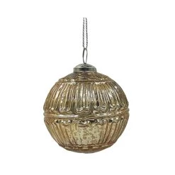 Discount 😀 Assorted 4" Gold Glass Ornament by Ashland® 🎉 -Ashland Sales 10700871 2