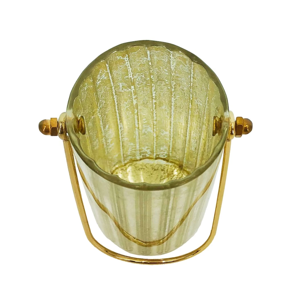 Flash Sale 😉 5" Gold Glass Candle Holder by Ashland® 🛒 4 Flash Sale 😉 5" Gold Glass Candle Holder by Ashland® 🛒 - Image 2