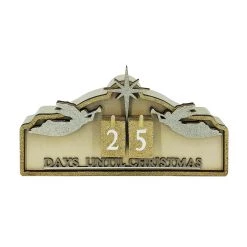 Coupon 👍 10" Glittery Advent Tabletop Calendar by Ashland® 🎉