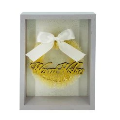 Outlet ✨ Assorted 7" 🎁 Christmas Wreath Tabletop Block Accent by Ashland® 🛒 -Ashland Sales 10700889 3