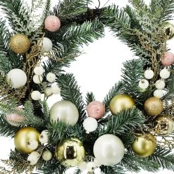 Coupon 😀 24" 🎄 Christmas Wall Wreath with Ornaments by Ashland® 😀 -Ashland Sales 10700893 2