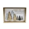 Best Sale ⌛ Treetops Glisten Tabletop Sign by Ashland® 🎉 -Ashland Sales 10700903 1