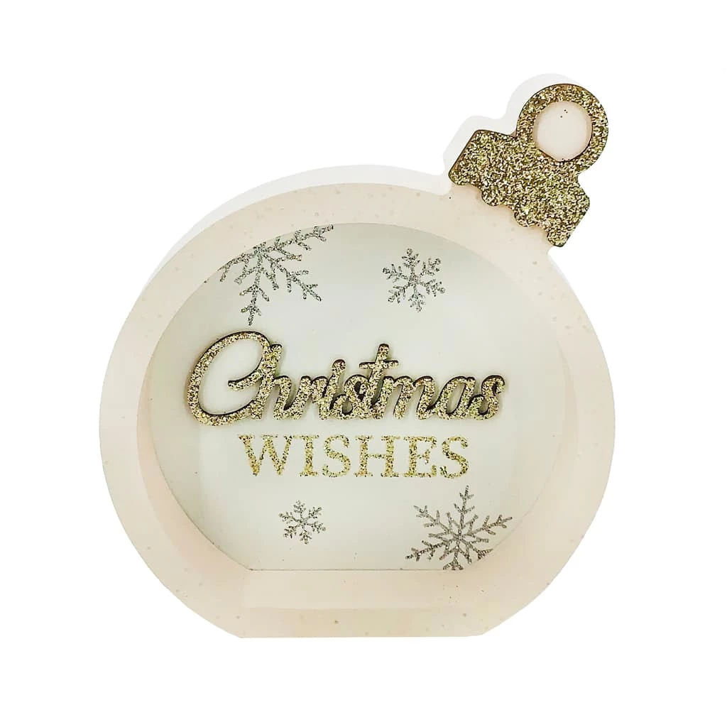 Discount ✔️ Assorted 7" Round Ornament Tabletop Sign by Ashland® ✨ 4 Discount ✔️ Assorted 7" Round Ornament Tabletop Sign by Ashland® ✨ - Image 2