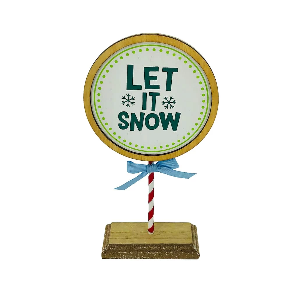 Hot Sale ❤️ Assorted 8" 🔔 Christmas Tabletop Sign by Ashland® 😍 4 Hot Sale ❤️ Assorted 8" 🔔 Christmas Tabletop Sign by Ashland® 😍 - Image 2