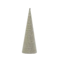 Promo 🔥 15" Pearl Cone Tree Decoration by Ashland® 🔥
