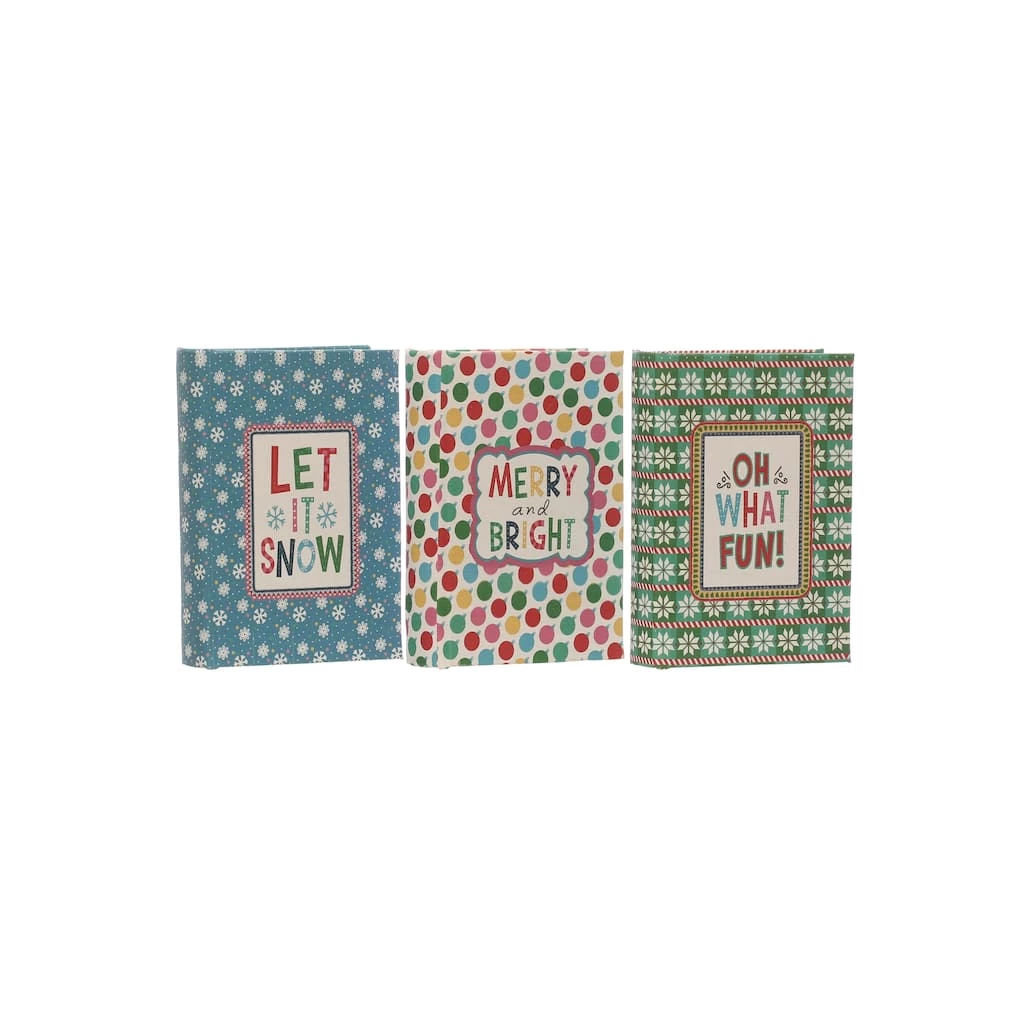 Buy ❤️ Assorted Seasonal Small Book Box Tabletop Décor by Ashland® 💯 3 Buy ❤️ Assorted Seasonal Small Book Box Tabletop Décor by Ashland® 💯