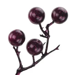 Buy 🌟 Glittery Purple Berry Stem by Ashland® 🌟 -Ashland Sales 10700983 2