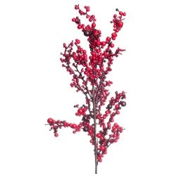 Best Pirce ⭐ Red Berry Cluster Stem by Ashland® 😉 -Ashland Sales 10701000 2