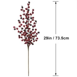 Cheapest ✨ Dark Red Berry Stem by Ashland® 🛒 7 Cheapest ✨ Dark Red Berry Stem by Ashland® 🛒 -Ashland Sales 10701003 3