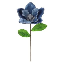 Best Pirce ✔️ Dark Blue Velvet Magnolia Stem by Ashland® 😍 -Ashland Sales 10701024 2