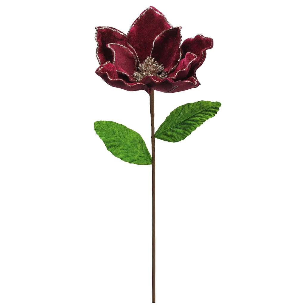 Top 10 🥰 Burgundy Magnolia Velvet 🎄 Christmas Stem by Ashland® 🔥 3 Top 10 🥰 Burgundy Magnolia Velvet 🎄 Christmas Stem by Ashland® 🔥
