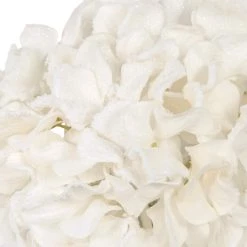 Brand new 🔥 Cream Snow Covered Hydrangea Stem by Ashland® 😀 -Ashland Sales 10701056 2