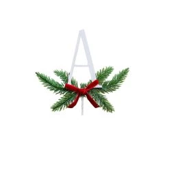 Discount ❤️ Christmas Pine Sprig Letter A Pick by Ashland® ⌛ -Ashland Sales 10701091 2