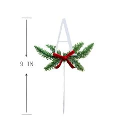 Discount ❤️ Christmas Pine Sprig Letter A Pick by Ashland® ⌛ -Ashland Sales 10701091 3