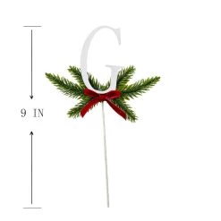 Promo 😉 Christmas Pine Sprig Letter G Pick by Ashland® ⭐ 7 Promo 😉 Christmas Pine Sprig Letter G Pick by Ashland® ⭐ -Ashland Sales 10701107 3