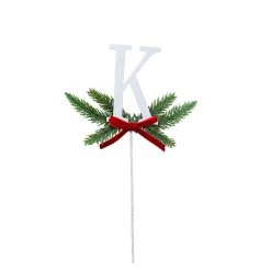 Best reviews of 🎉 Christmas Pine Sprig Letter K Pick by Ashland® 🛒