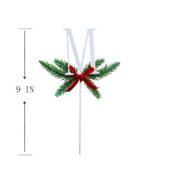 Best deal 🌟 Christmas Pine Sprig Letter M Pick by Ashland® 😉 7 Best deal 🌟 Christmas Pine Sprig Letter M Pick by Ashland® 😉 -Ashland Sales 10701122 3