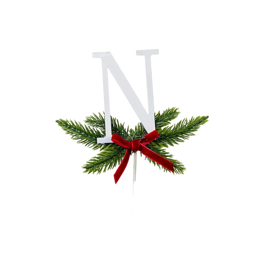 Discount β€οΈ Christmas Pine Sprig Letter N Pick by Ashland® π 4 Discount β€οΈ Christmas Pine Sprig Letter N Pick by Ashland® π - Image 2