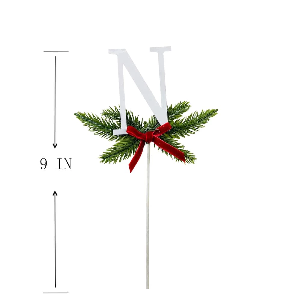 Discount β€οΈ Christmas Pine Sprig Letter N Pick by Ashland® π 5 Discount β€οΈ Christmas Pine Sprig Letter N Pick by Ashland® π - Image 3