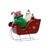 New 🥰 9.5" Santa on Sleigh Decoration by Ashland® 🔔 -Ashland Sales 10701168 1