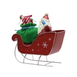 New 🥰 9.5" Santa on Sleigh Decoration by Ashland® 🔔 -Ashland Sales 10701168 2