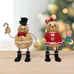 Deals 🤩 Assorted 8.8" Gingerbread Tabletop Bobble Figure by Ashland® 😍 -Ashland Sales 10701169 2
