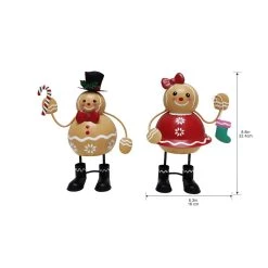 Deals 🤩 Assorted 8.8" Gingerbread Tabletop Bobble Figure by Ashland® 😍 -Ashland Sales 10701169 3