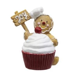 Outlet 😀 Assorted 4.6" Gingerbread Man Cupcake Decoration by Ashland® 👍 -Ashland Sales 10701182 4