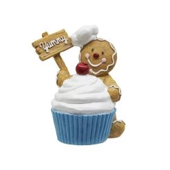 Outlet 😀 Assorted 4.6" Gingerbread Man Cupcake Decoration by Ashland® 👍 -Ashland Sales 10701182 5