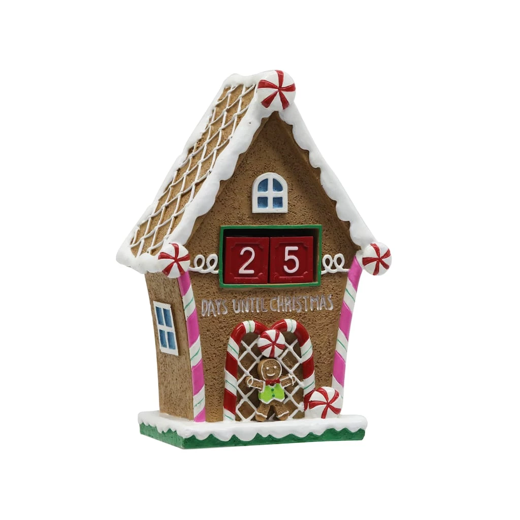 Discount ๐งจ 8" Gingerbread House Countdown Decoration by Ashland® ๐ 5 Discount ๐งจ 8" Gingerbread House Countdown Decoration by Ashland® ๐ - Image 3