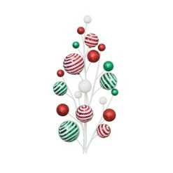 Top 10 👏 Red, Green & White Mini Ball Ornament Spray by Ashland® 😉 6 Top 10 👏 Red, Green & White Mini Ball Ornament Spray by Ashland® 😉 -Ashland Sales 10701253 2