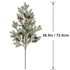 Buy ⌛ Sage Angel Pine Leaf, Berry & Pinecone Stem by Ashland® 🎉 -Ashland Sales 10701269 3