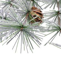Best Sale 🥰 Flocked Pine & Pinecone Stem by Ashland® 👏 -Ashland Sales 10701274 2
