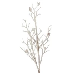 Outlet 🎉 Pinecone Snow Branch Stem by Ashland® 🧨 -Ashland Sales 10701300 2