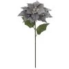 Wholesale 🎁 Glittery Silver Poinsettia Stem by Ashland® 👏 -Ashland Sales 10701312 1
