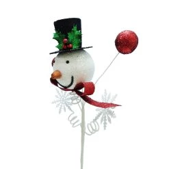 Best deal 🧨 Snowman With Black Hat Stem by Ashland® 🧨 -Ashland Sales 10701322 4