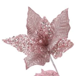 Wholesale 🧨 Jewel Pink Poinsettia Stem by Ashland® 🧨 -Ashland Sales 10701327 3