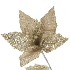 Cheap 😍 Jewel Champagne Poinsettia Stem by Ashland® ✔️ -Ashland Sales 10701344 3