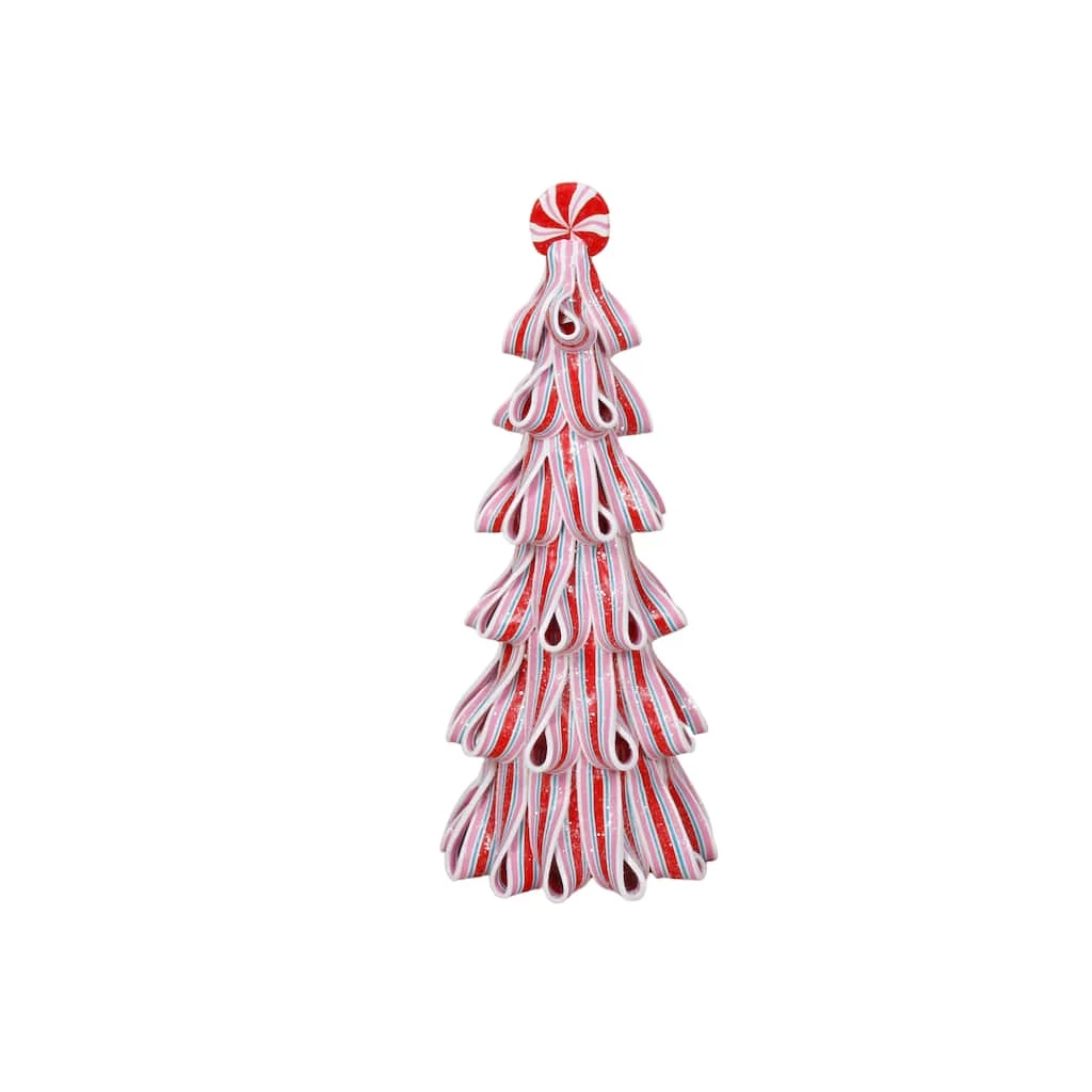 Best Pirce 🤩 11" 🍬 Candy Striped Tabletop Clay 🎁 Christmas Tree by Ashland® 😀 3 Best Pirce 🤩 11" 🍬 Candy Striped Tabletop Clay 🎁 Christmas Tree by Ashland® 😀