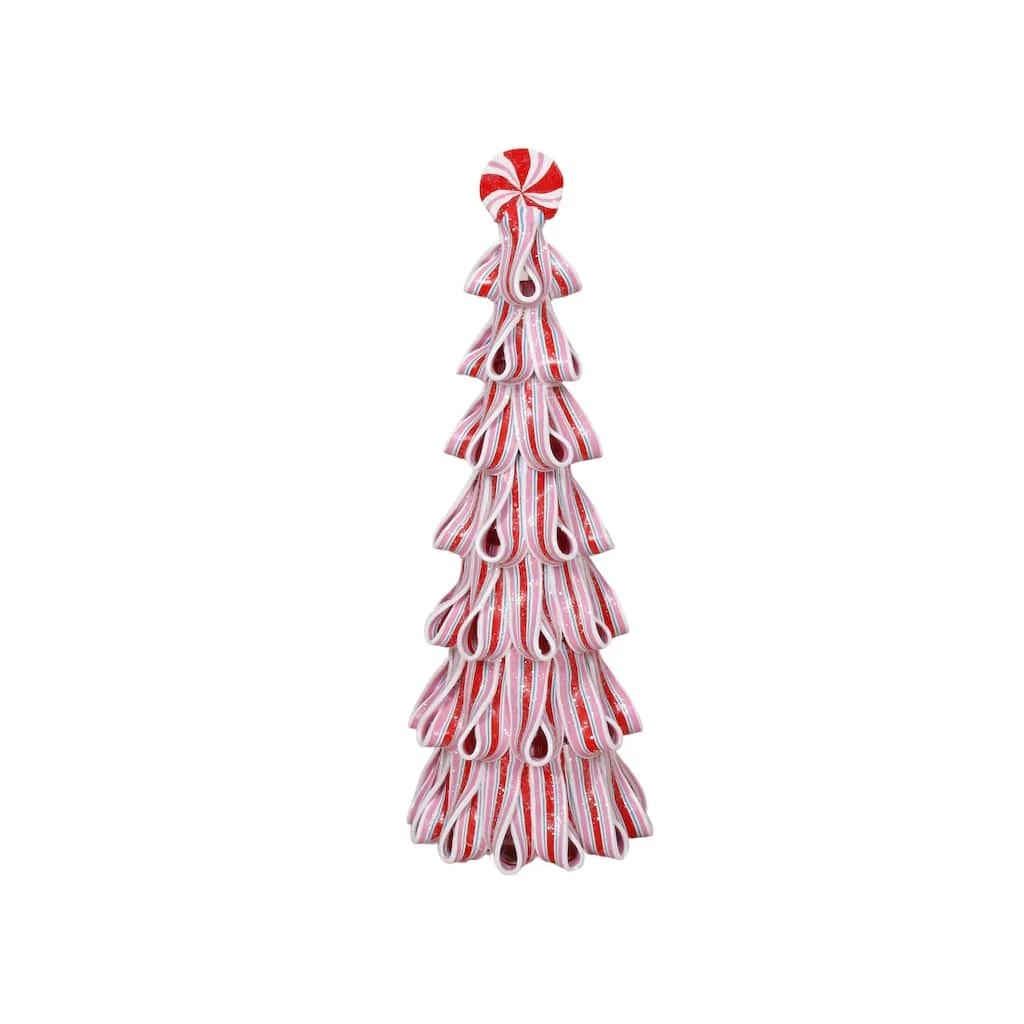 Best Sale 🌟 13" 🍬 Candy Striped Tabletop Clay 🎁 Christmas Tree by Ashland® 😀 3 Best Sale 🌟 13" 🍬 Candy Striped Tabletop Clay 🎁 Christmas Tree by Ashland® 😀
