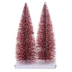 Deals 🧨 12" Red Bottle Brush Trees, 2ct. by Ashland® 😍