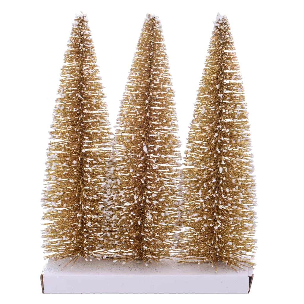 Best deal 😀 10" Gold Bottle Brush Trees, 3ct. by Ashland® 😀 3 Best deal 😀 10" Gold Bottle Brush Trees, 3ct. by Ashland® 😀