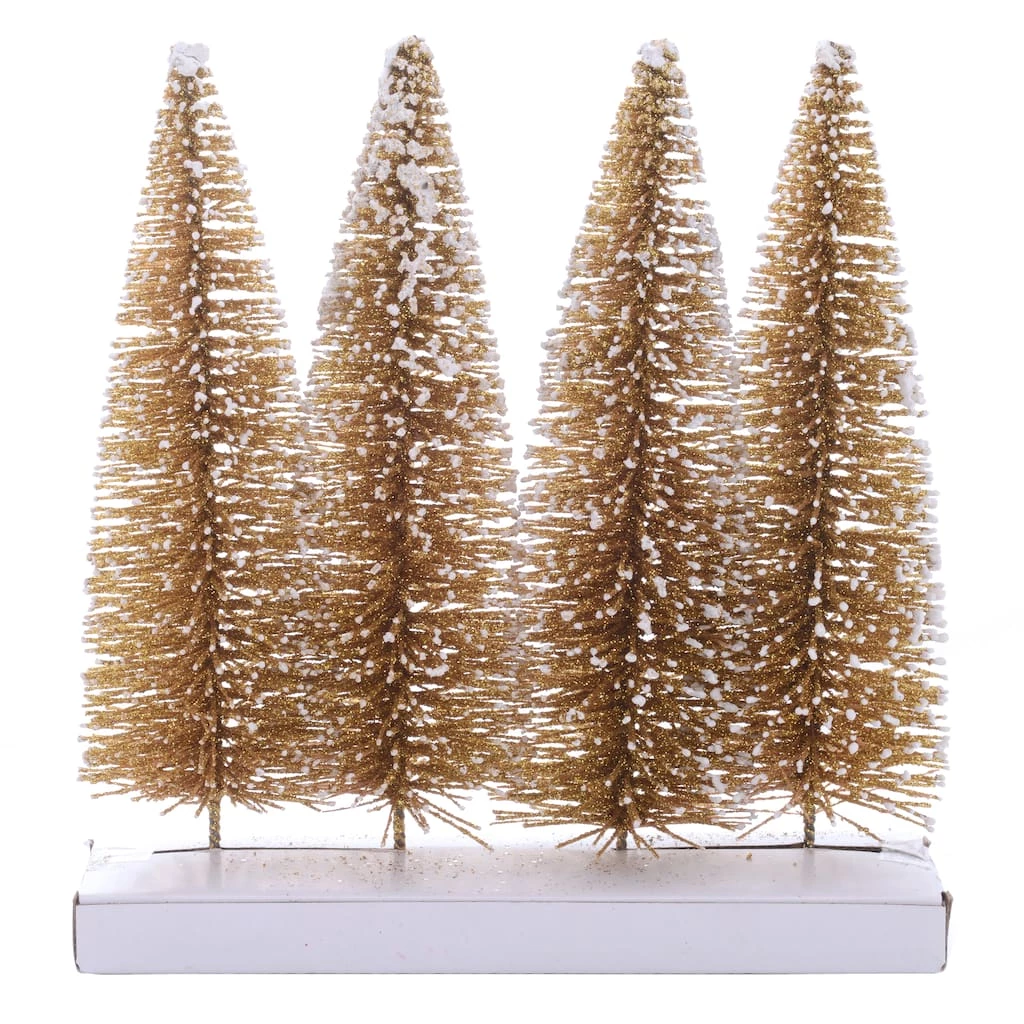 Best deal 👍 8" Gold Bottle Brush Trees, 4ct. by Ashland® 😀 3 Best deal 👍 8" Gold Bottle Brush Trees, 4ct. by Ashland® 😀
