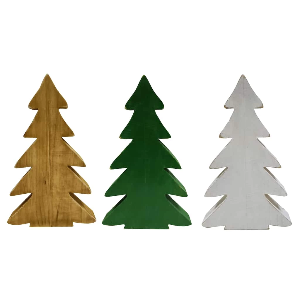 New 🥰 Assorted 12" Wooden Tabletop Tree by Ashland® 💯 3 New 🥰 Assorted 12" Wooden Tabletop Tree by Ashland® 💯