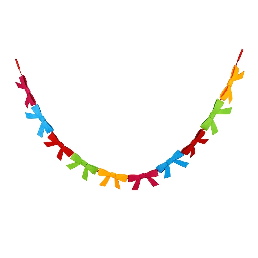 Discount ✨ 6ft. Fabric Bow Garland by Ashland® 🥰 4 Discount ✨ 6ft. Fabric Bow Garland by Ashland® 🥰 - Image 2
